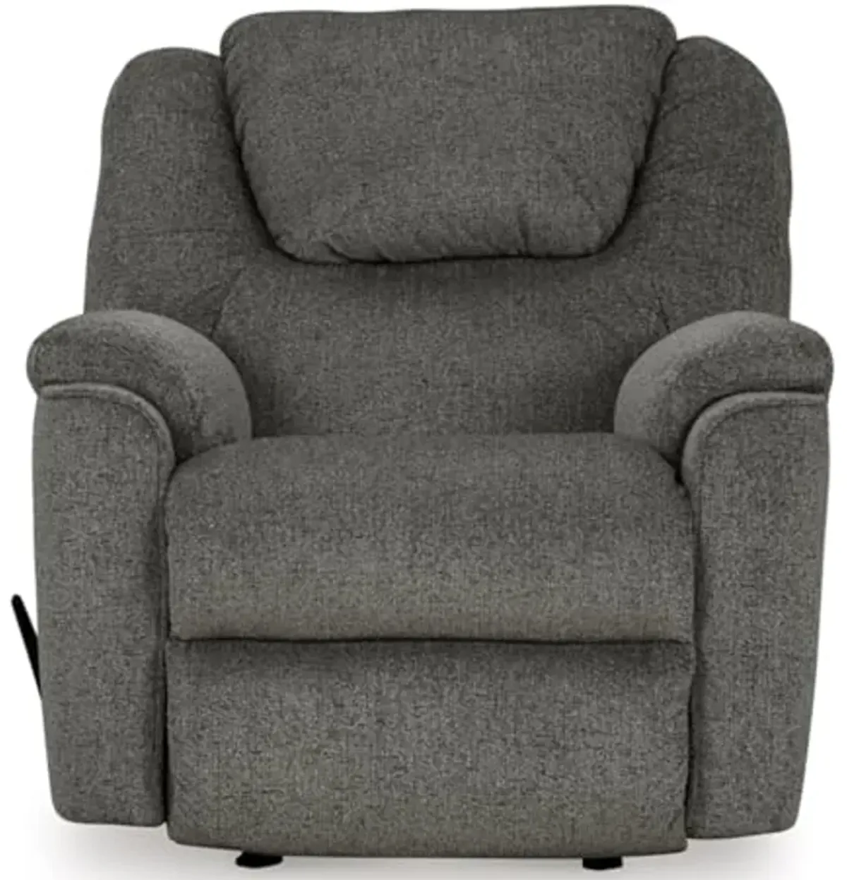 Signature Design by Ashley Bindura Casual Manual Rocker Recliner, Gray