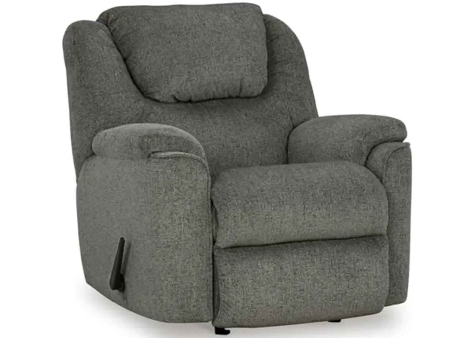 Signature Design by Ashley Bindura Casual Manual Rocker Recliner, Gray