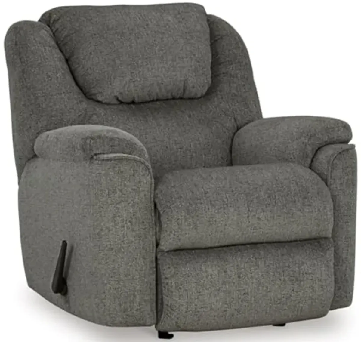 Signature Design by Ashley Bindura Casual Manual Rocker Recliner, Gray