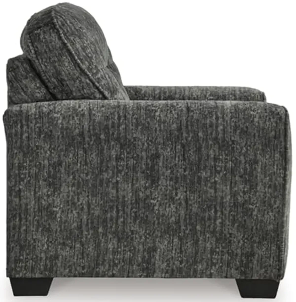 Signature Design by Ashley Lonoke Contemporary Upholstered Oversized Chair, Gray