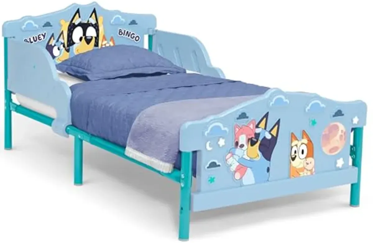 Delta Children - Bluey 3D Toddler Bed, Blue