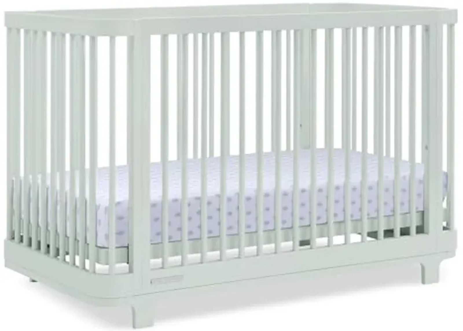 Delta Children Nest 4-in-1 Convertible Crib, Light Sage