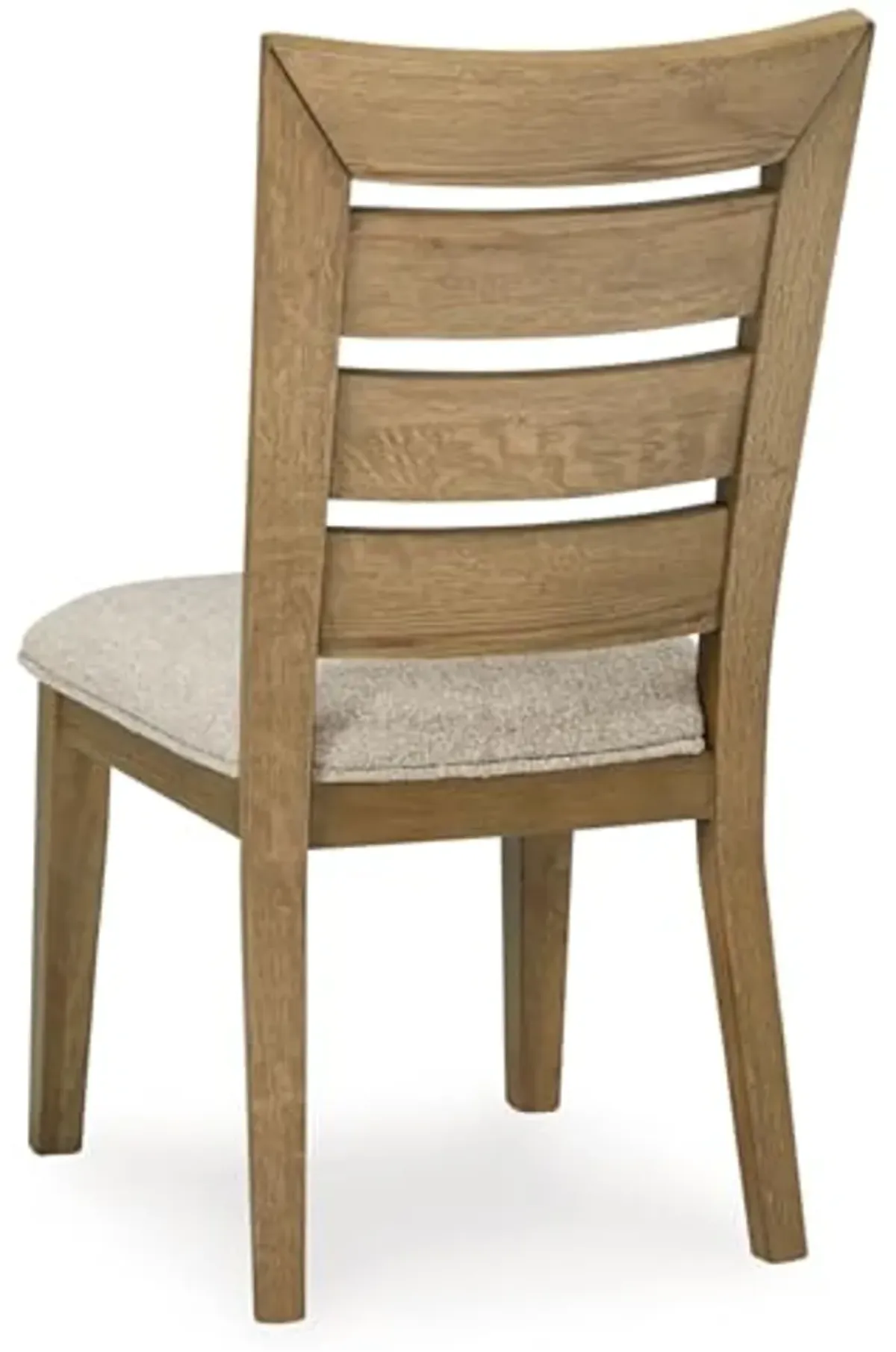 Signature Design by Ashley Galliden Urban Armless Upholstered Dining Chair, Set of 2, Light Brown & Light Gray