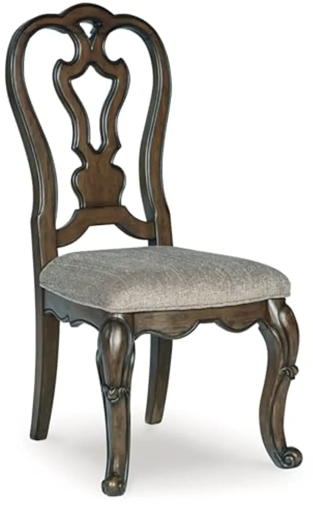 Signature Design by Ashley Maylee Dining Chair, Set of 2, 22" W x 26" D x 44" H, Dark Brown