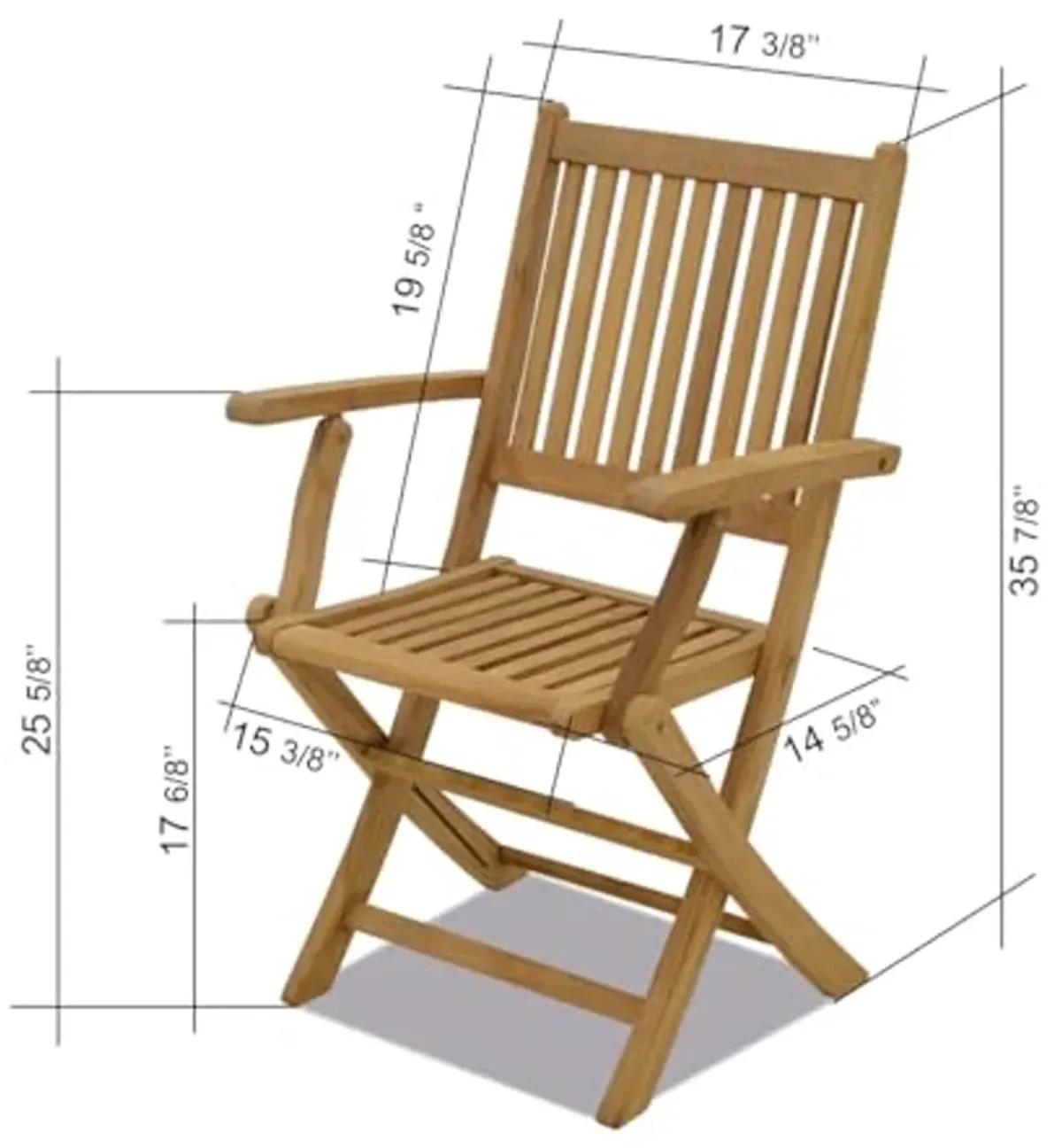 Amazonia Patio Coral Patio 9-Piece Dining Set |Certified Teak|Ideal for Outdoors