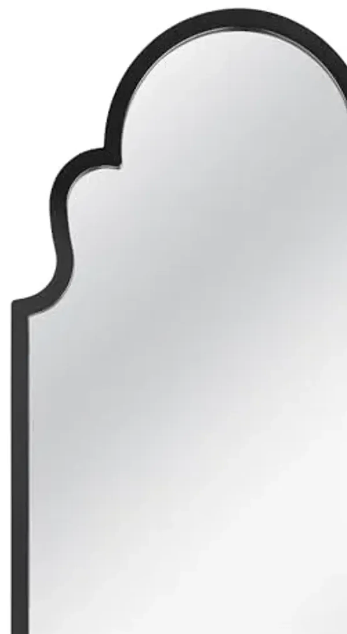 Abbie Floor Mirror - Black