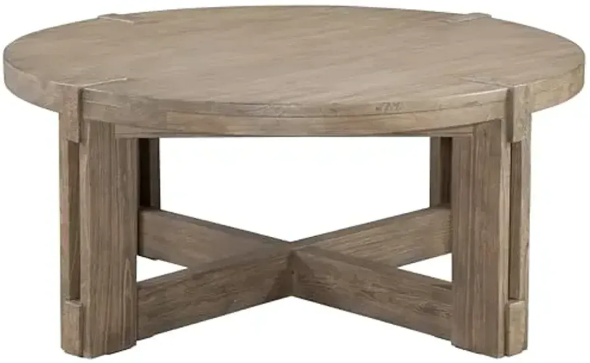 Bassett Mirror Company McGuire Cocktail Table - Natural Mindi