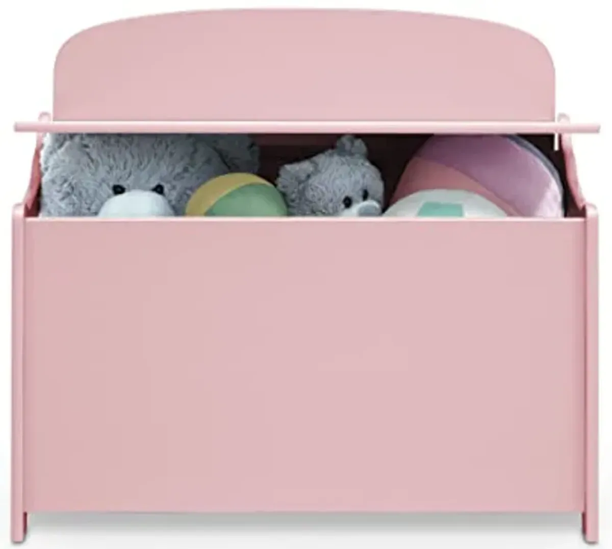 Delta Children MySize Deluxe Toy Boxes, Dusty Rose and Deep Blue