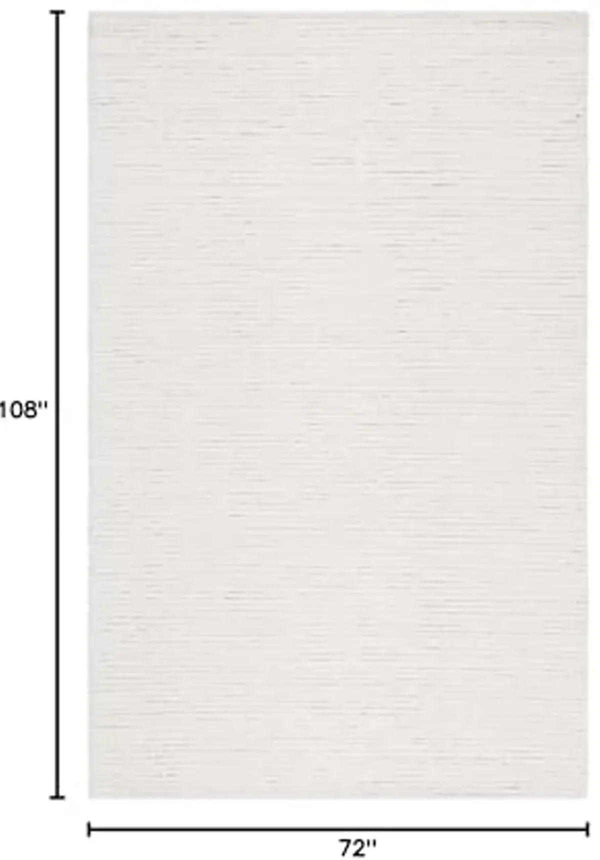 SAFAVIEH Abstract Collection Area Rug - 6' x 9', Ivory & Sage, Handmade Wool, Ideal for Living Room, Bedroom, Dining Room (ABT471A-6)