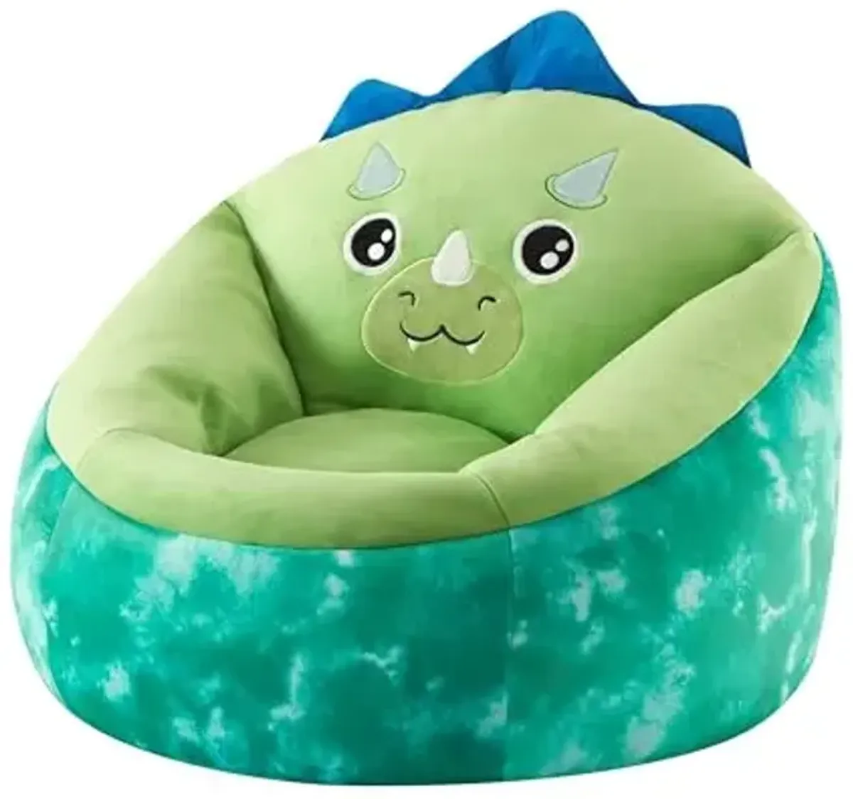 Heritage Kids Micromink Squishy Bean Bag Chair for Kids Ages 3+, Dinosaur