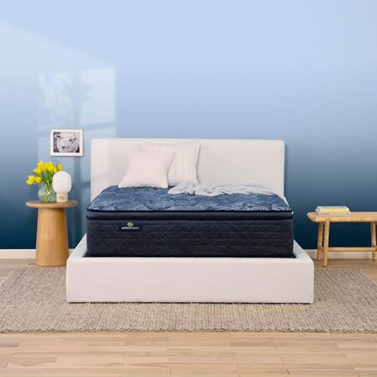 Serta Perfect Sleeper Ultimate 14.5" Twin XL Mattress - Medium Pillow Top, Cooling Gel Memory Foam, Pocket Innersprings for Motion Isolation, Edge Support, CertiPUR-US Certified - Oasis Sleep