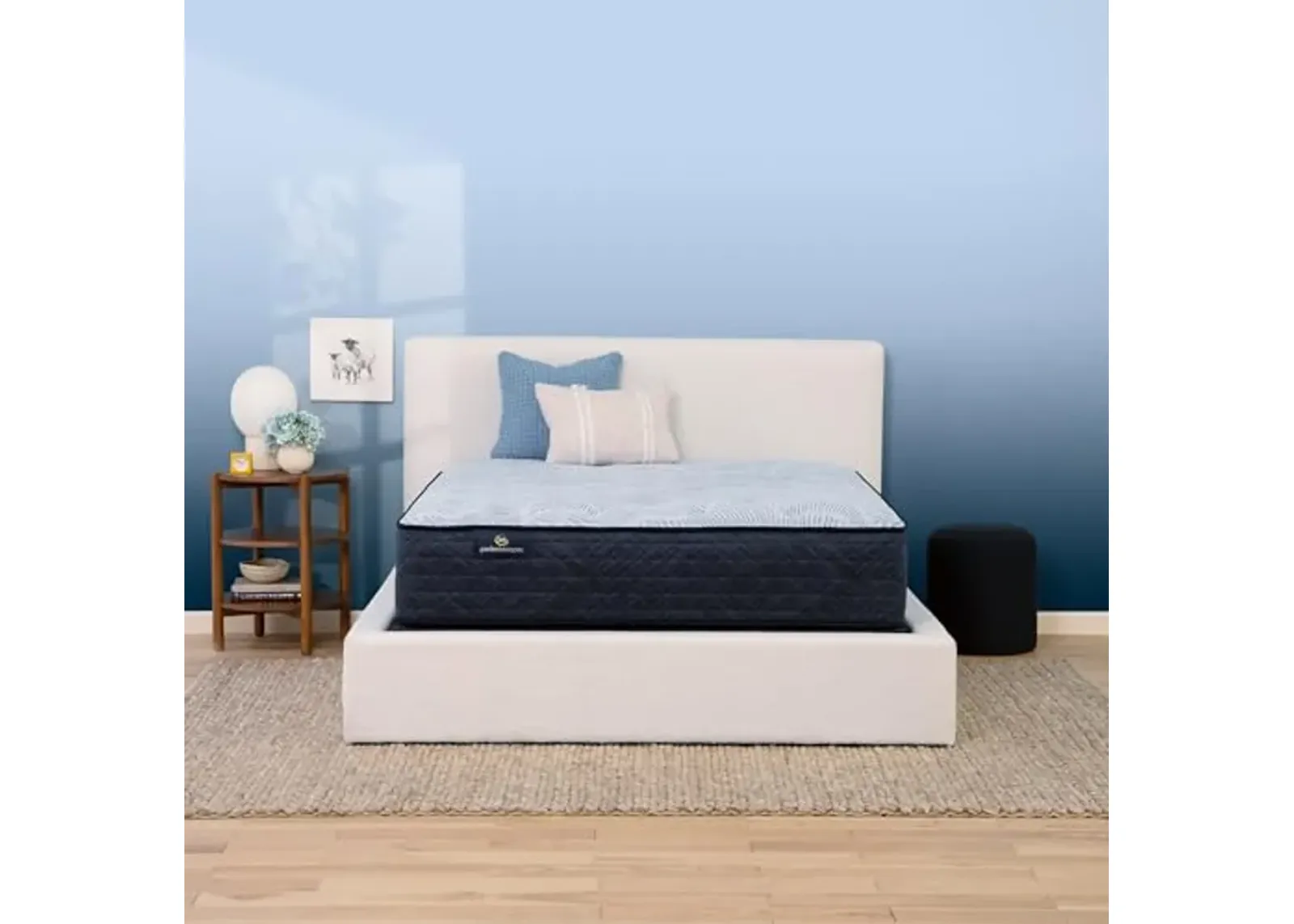 Serta Perfect Sleeper Enhanced 13.5" King Mattress - Plush, Cooling Gel Memory Foam, Pocket Innersprings for Motion Isolation, Edge Support, CertiPUR-US Certified - Nurture Night