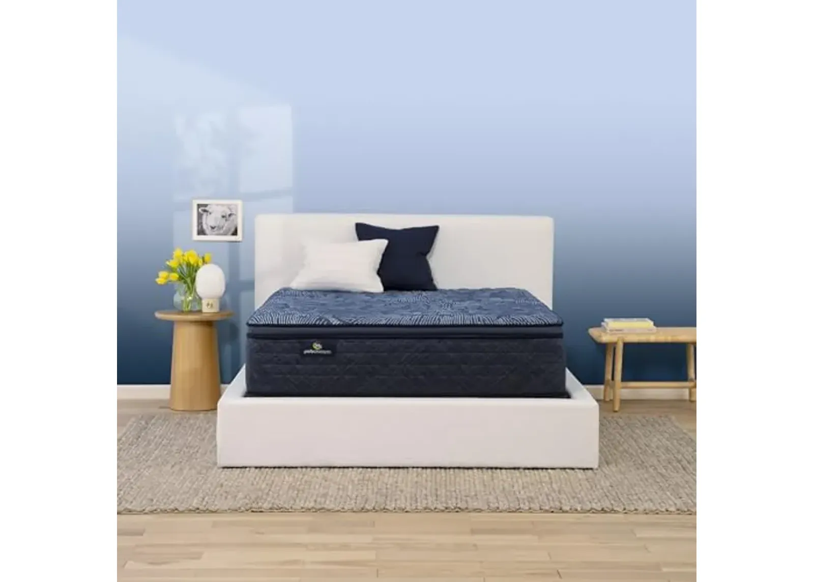 Serta Perfect Sleeper Ultimate 14.5" Twin XL Mattress - Firm Pillow Top, Cooling Gel Memory Foam, Pocket Innersprings for Motion Isolation, Edge Support, CertiPUR-US Certified - Oasis Sleep