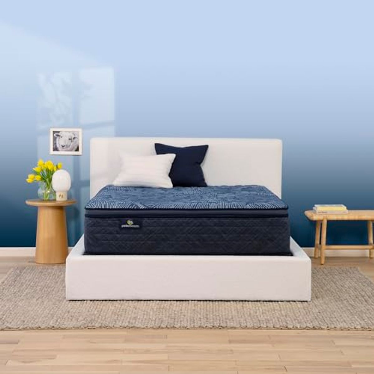 Serta Perfect Sleeper Ultimate 14.5" Twin XL Mattress - Firm Pillow Top, Cooling Gel Memory Foam, Pocket Innersprings for Motion Isolation, Edge Support, CertiPUR-US Certified - Oasis Sleep