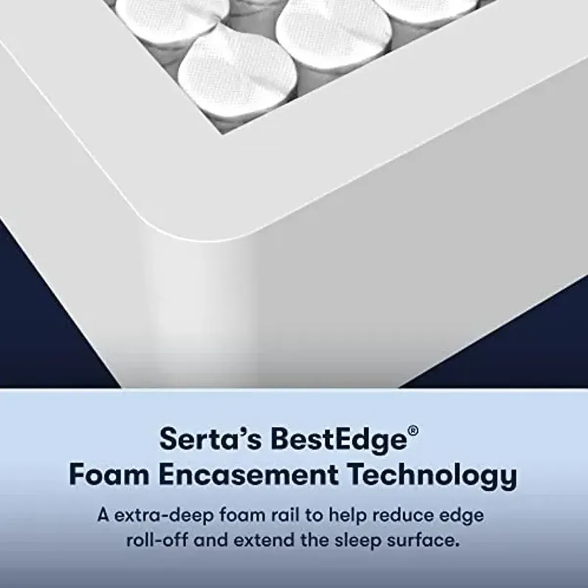 Serta Perfect Sleeper Hybrid Standard 12" King Mattress - Firm, Cooling Gel Memory Foam, Pocket Innersprings for Motion Isolation, Edge Support, CertiPUR-US Certified - Pacific Peace