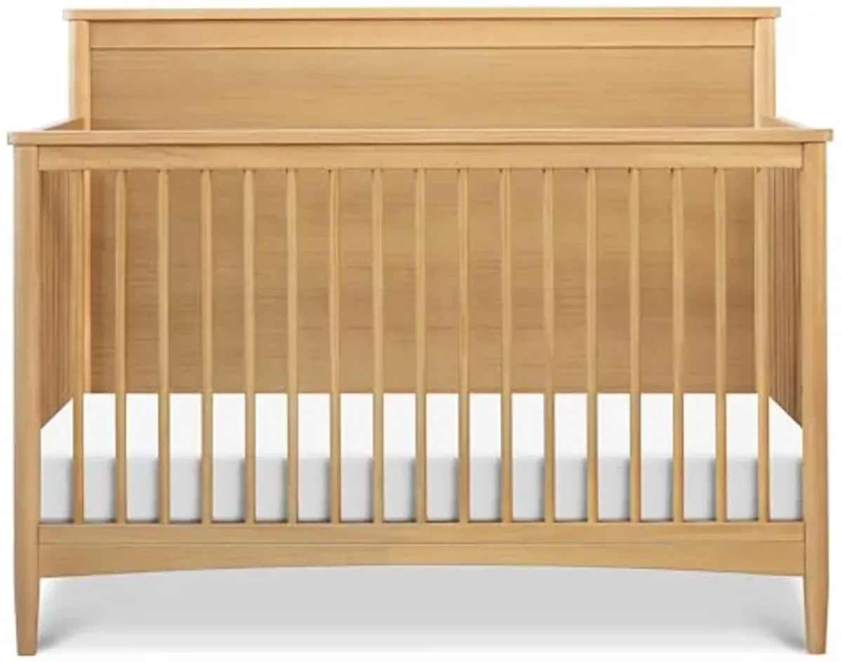 DaVinci Frem 4-in-1 Convertible Crib in Honey, GREENGUARD Gold Certified