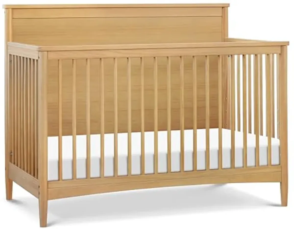 DaVinci Frem 4-in-1 Convertible Crib in Honey, GREENGUARD Gold Certified