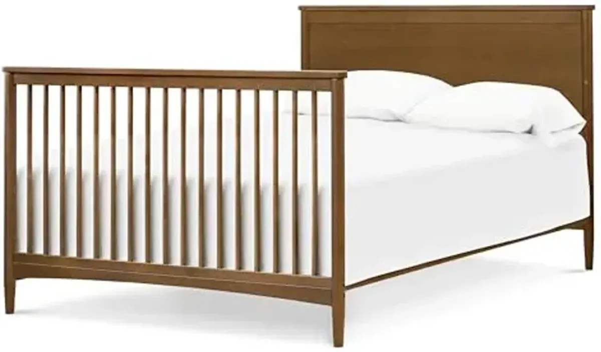 Davinci Frem 4-in-1 Convertible Crib in Walnut, GREENGUARD Gold Certified