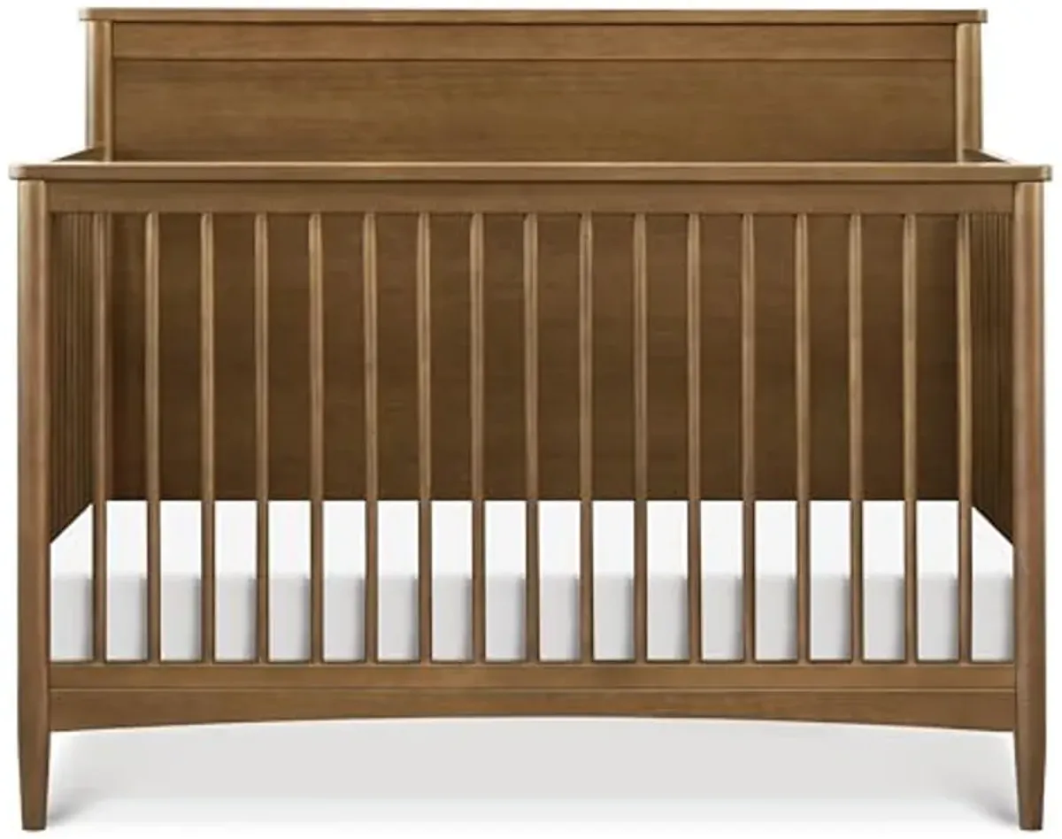 DaVinci Frem 4-in-1 Convertible Crib in Walnut, GREENGUARD Gold Certified