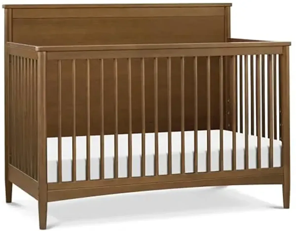 Davinci Frem 4-in-1 Convertible Crib in Walnut, GREENGUARD Gold Certified