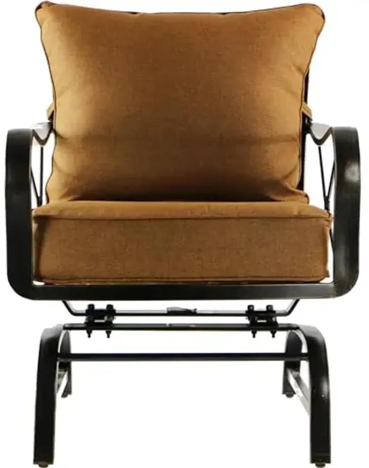 Hanover Set of 2 Replacement Summer Nights Rockers in Terracotta, Weather-Resistant Back Cushions for Outdoor Seating Set, 1pc, Rust