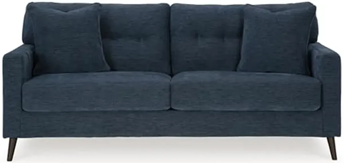 Signature Design by Ashley Bixler Sofa, 79" W x 38" D x 37" H, Blue