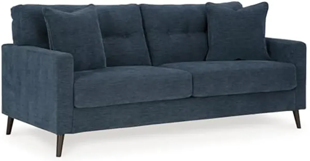 Signature Design by Ashley Bixler Sofa, 79" W x 38" D x 37" H, Blue