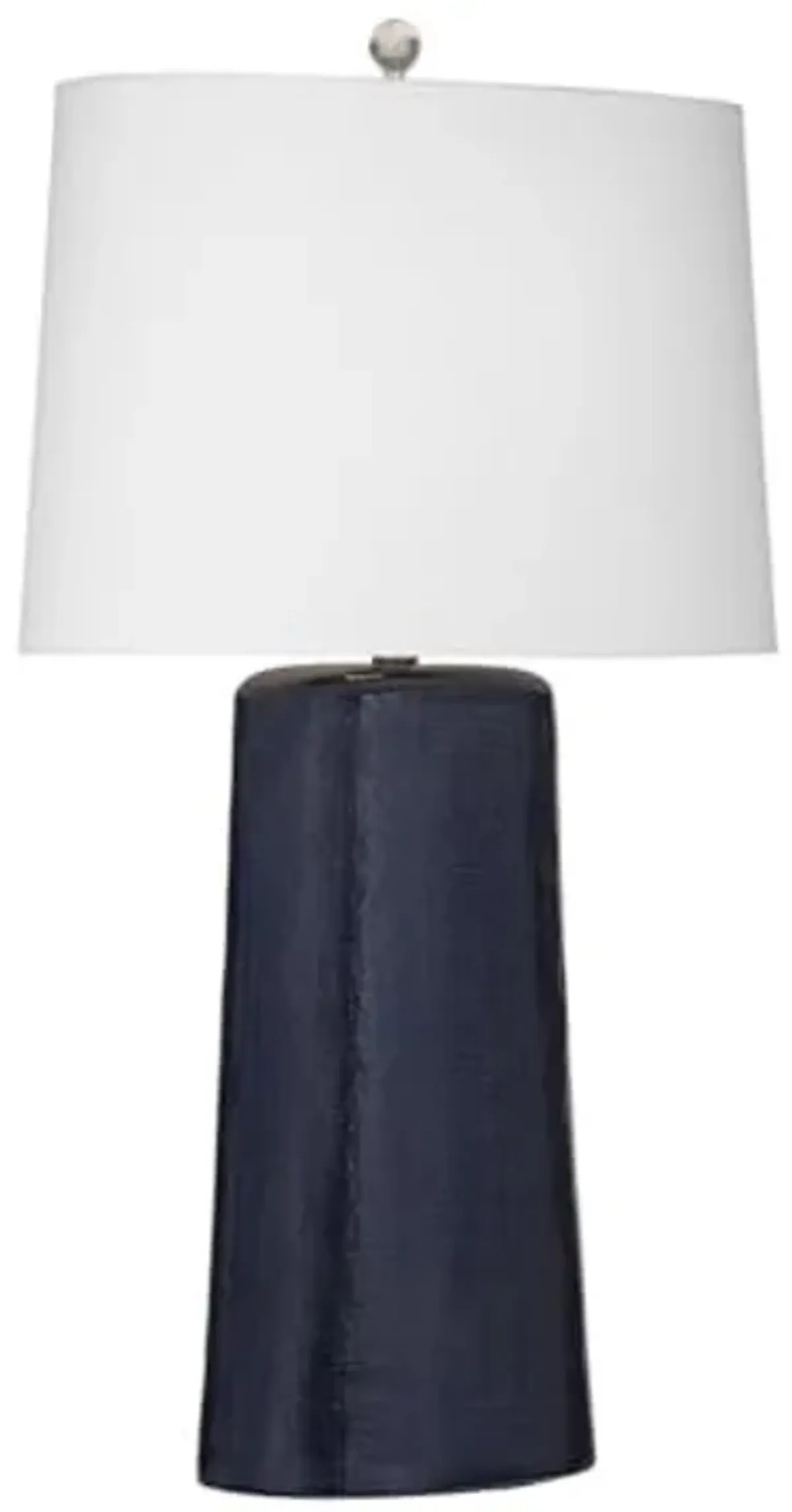 Bassett Mirror Company Lancaster Table Lamp in Navy Ceramic