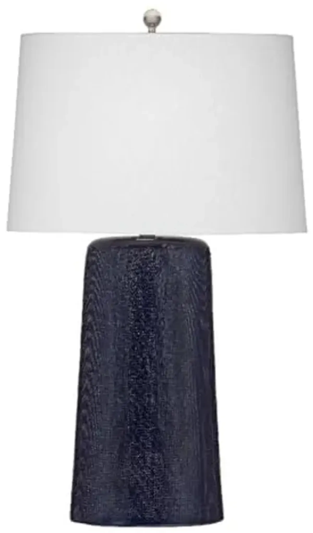 Bassett Mirror Company Lancaster Table Lamp in Navy Ceramic