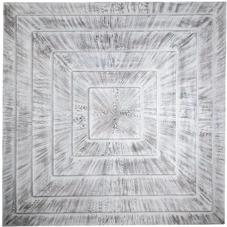 Bassett Mirror Company Broderick Wall Panel in White Wood