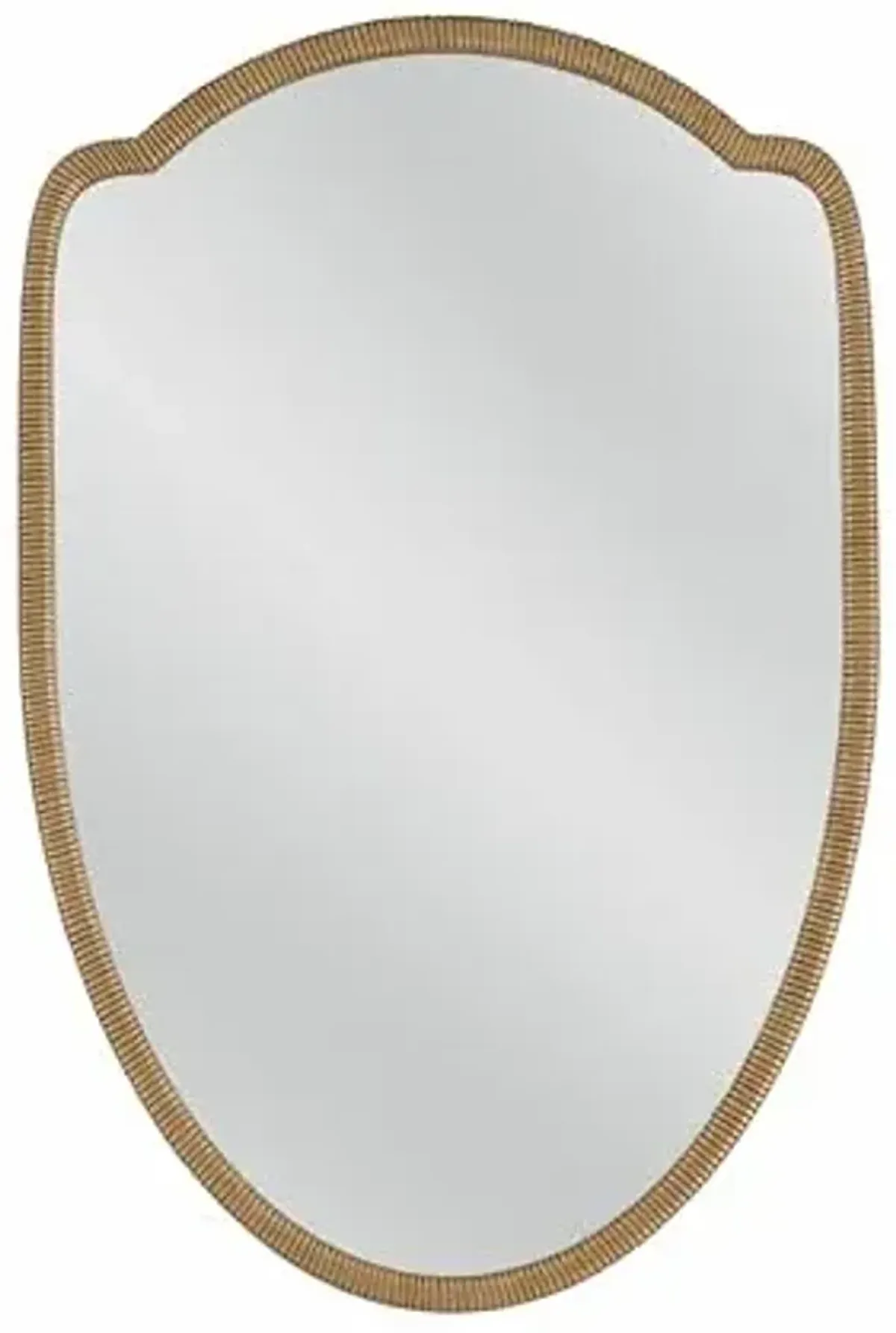 Miles Wall Mirror - Brass