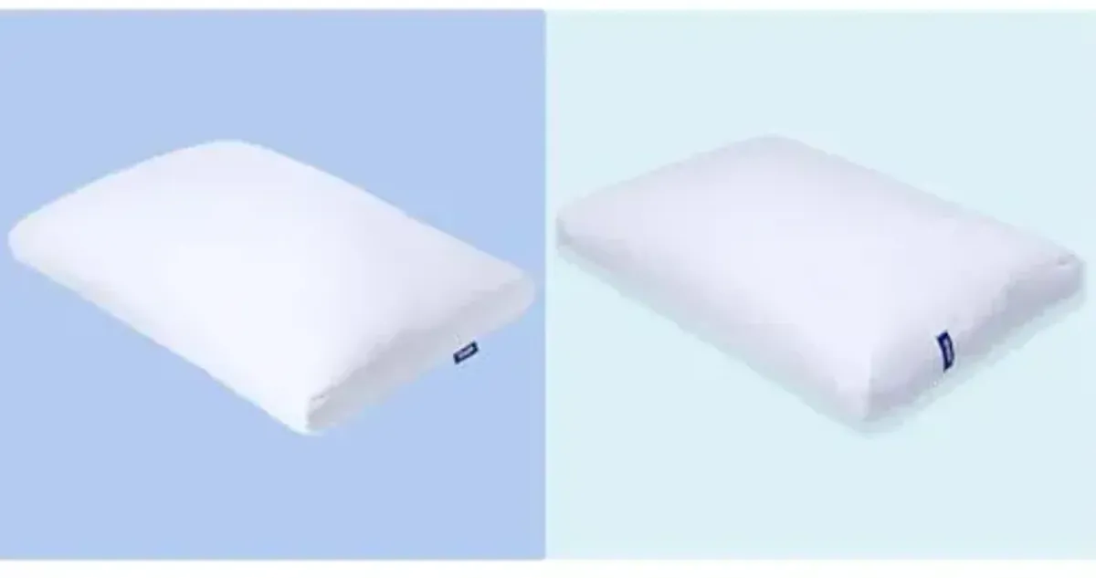Casper Sleep Essential Cooling & Essential Pillows for Sleeping, King, White