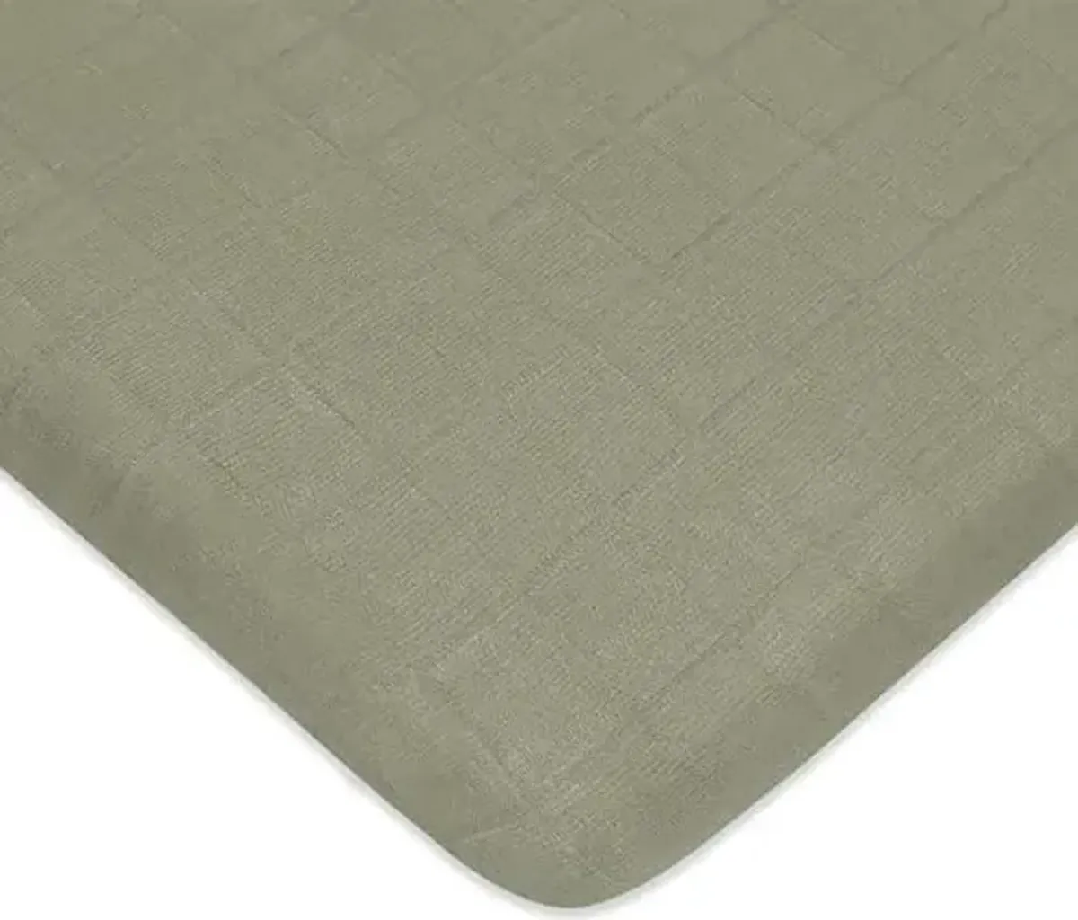 Babyletto 100% Organic Cotton All-Stages Midi Crib Sheet, GOTS-Certified, Fitted 360°, Ultra-Soft and Breathable Muslin - Matcha Green