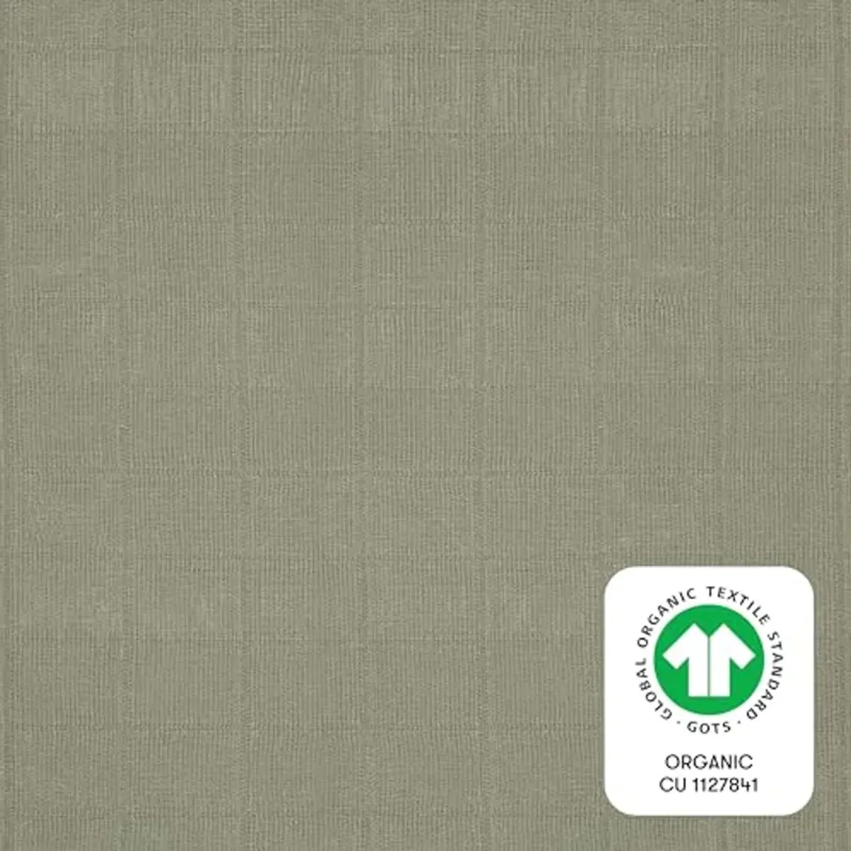 Babyletto 100% Organic Cotton Crib Sheet, GOTS-Certified, Fitted 360°, Ultra-Soft and Breathable Muslin - Matcha Green