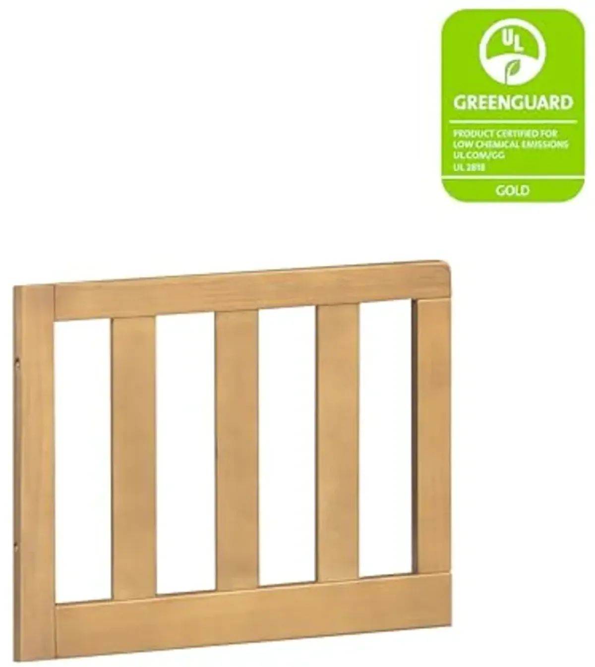 DaVinci Mini Toddler Bed Conversion Kit (M22599) for Otto Mini Crib in Honey, GREENGUARD Gold Certified