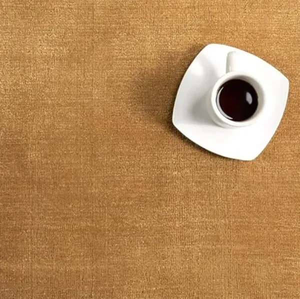 Rugs USA 8'6" x 11'6" Petra High-Low Wool-Blend Indoor Area Rug, Contemporary Style for Living Room, Bedroom, Office, Entryway, Hallway, Wheat