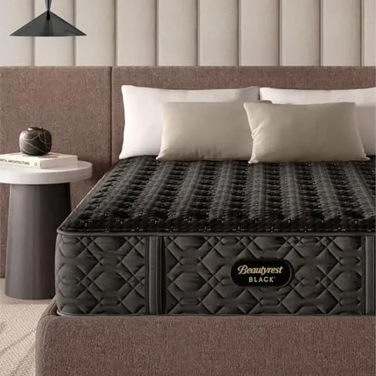 Beautyrest Black Series Three 14.25" Extra Firm Queen Mattress - Breathable, Cooling, and Supportive - CertiPUR-US Certified, 100-Night Sleep Trial, and 10-Year Limited Warranty