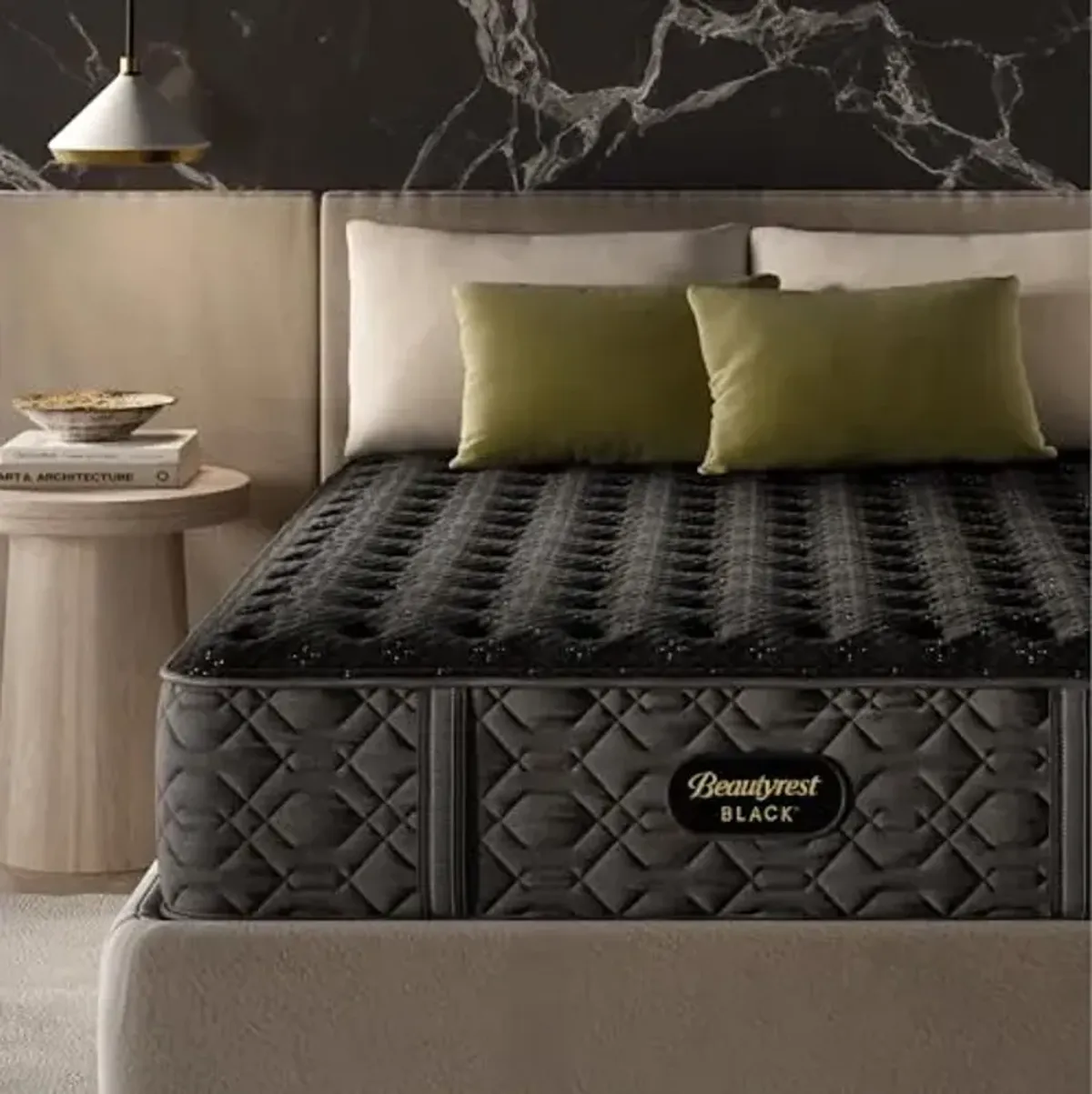 Beautyrest Black Series Three 15" Firm California King Mattress - Breathable, Cooling, and Supportive - CertiPUR-US Certified, 100-Night Sleep Trial, and 10-Year Limited Warranty