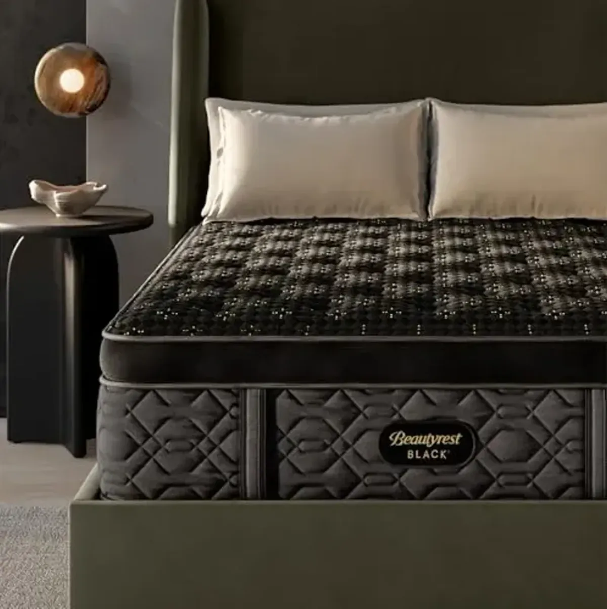 Beautyrest Black Series Four 17.25" Plush Summit Pillow Top Full Mattress - Breathable, Cooling, and Supportive - CertiPUR-US Certified, 100-Night Sleep Trial, and 10-Year Limited Warranty