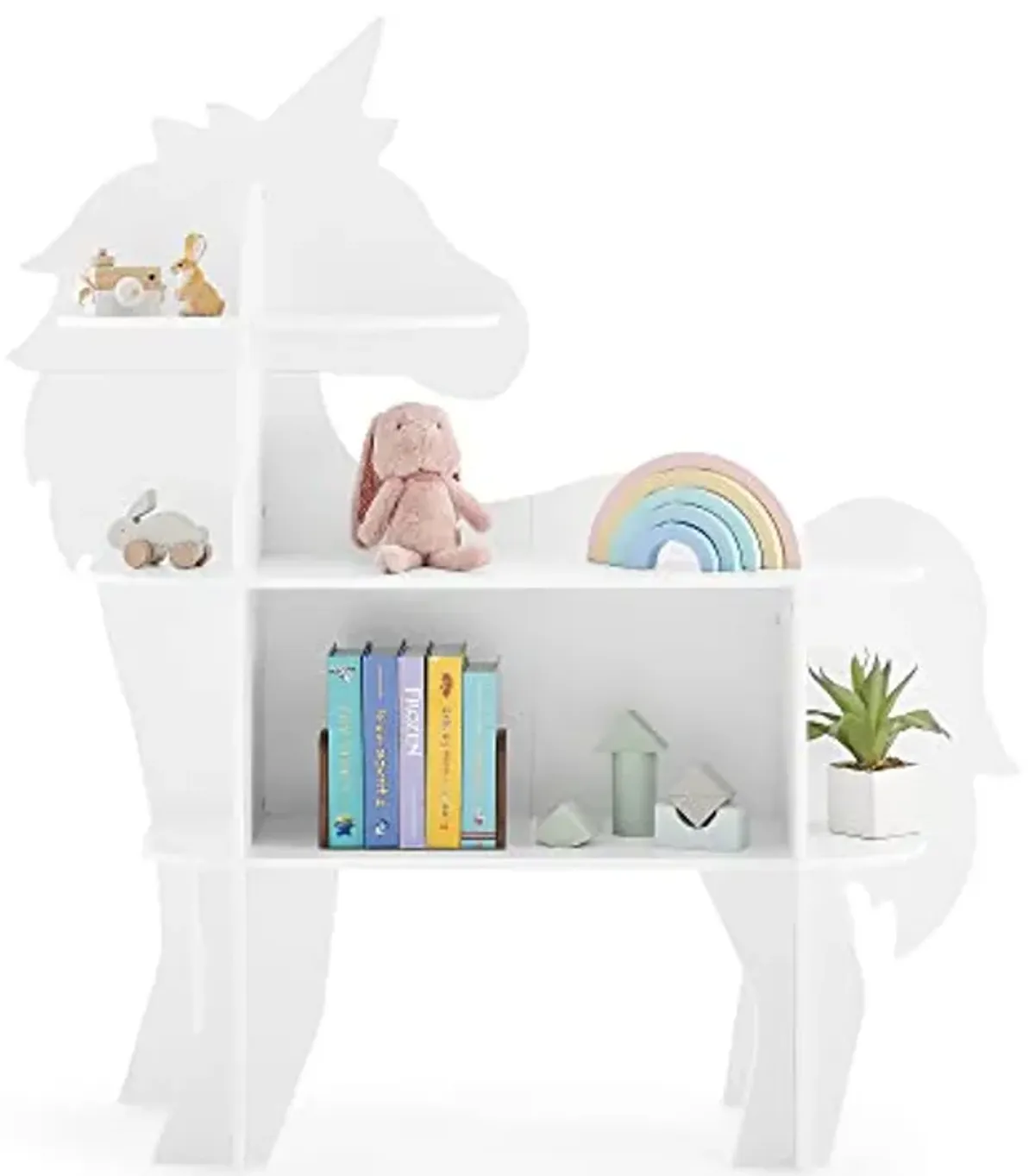 Delta Children Dinosaur & Unicorn Bookcases - Greenguard Gold Certified, Multiple Colors