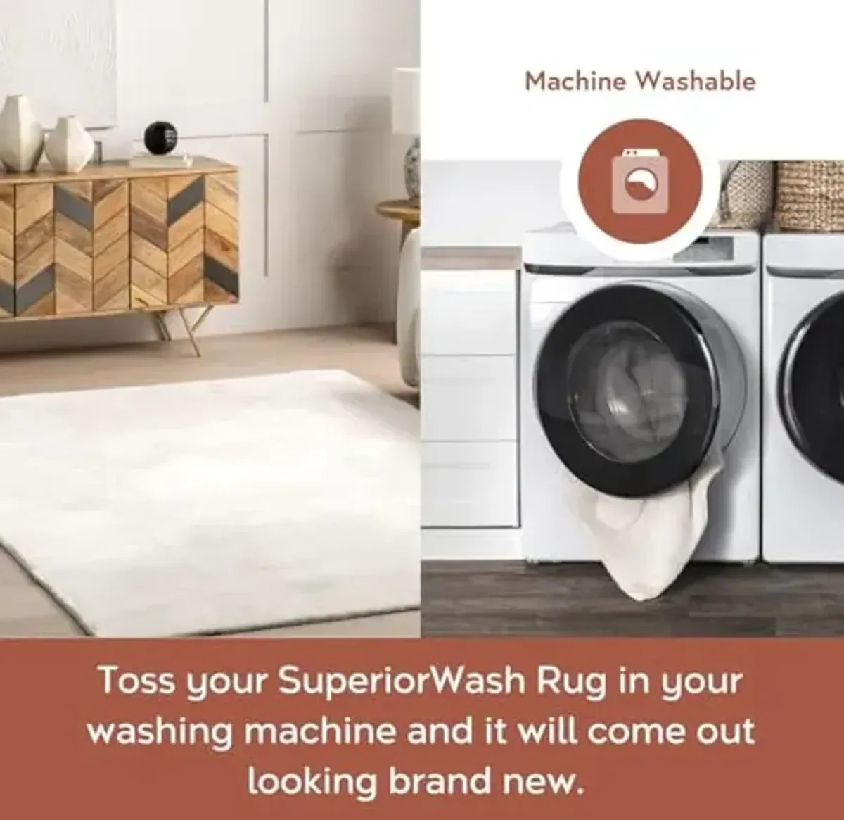 nuLOOM Kailani Green, 5' x 8', Geometric, Soft and Cozy, High Traffic, Stain Resistant, Easy Clean, Durable Washable Area Rug for Bedroom, Living Room, Dining Space, Den, Foyer, Entryway