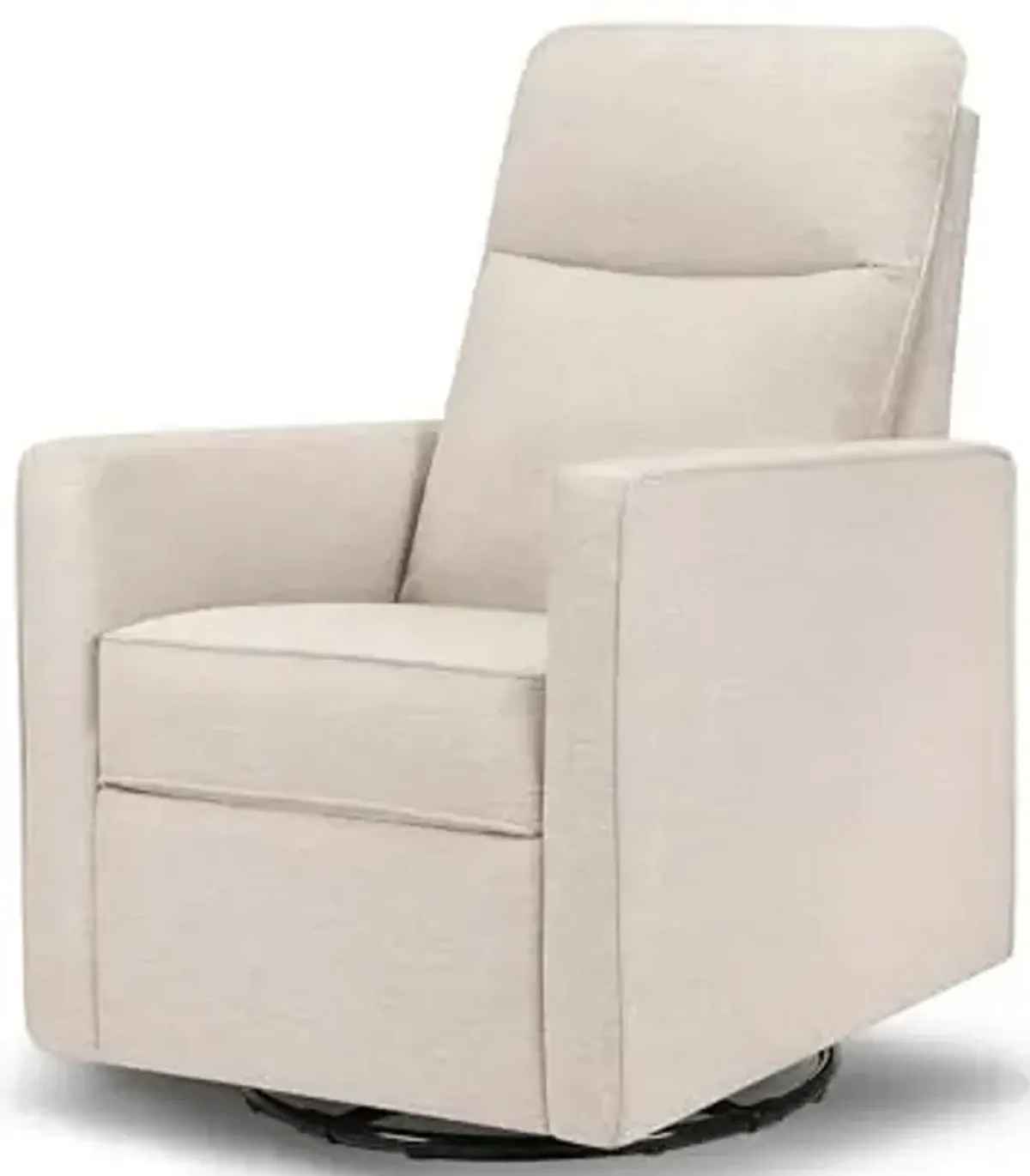 Davinci Gabby 360° Swivel Glider Nursery Chair - High Pillowback Glider Rocking Chair - GREENGUARD Gold, FSC & Certi-PUR US Certified -Versatile Comfy Swivel for Living Room and Nursery - Beach