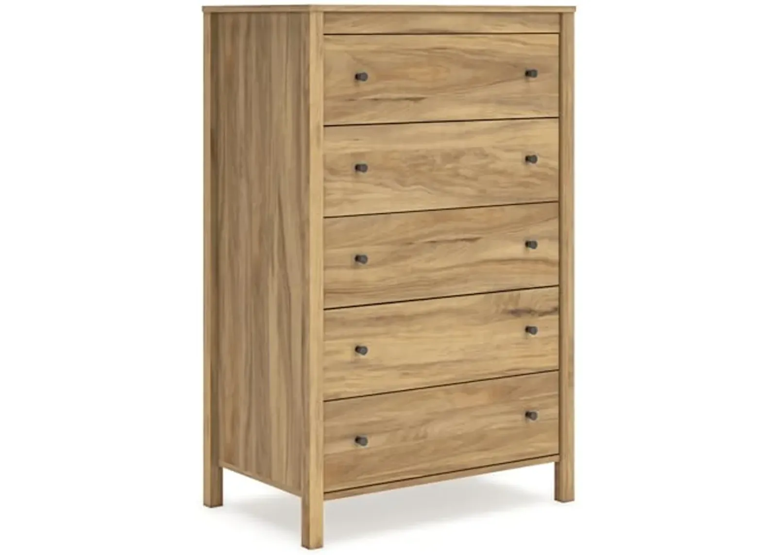 Signature Design by Ashley Bermacy Chest of Drawers, 32" W x 20" D x 50" H, Light Brown