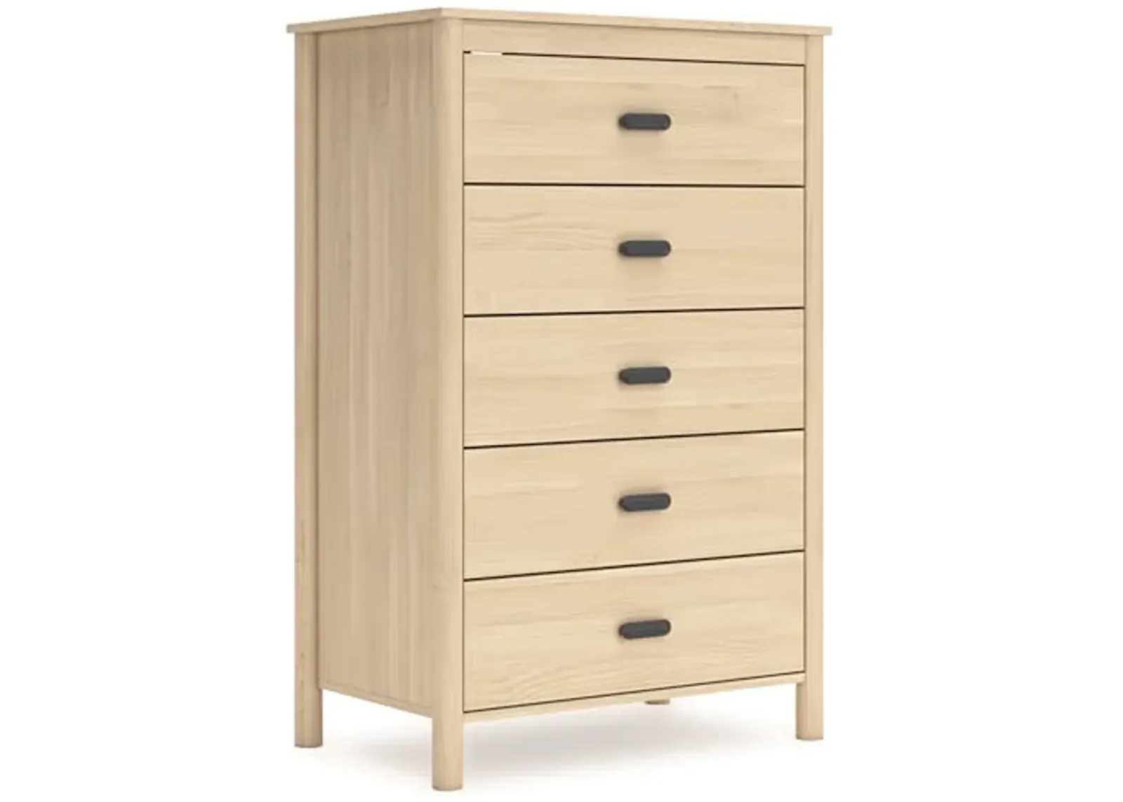 Signature Design by Ashley Cabinella Chest of Drawers, 33" W x 20" D x 50" H, Tan