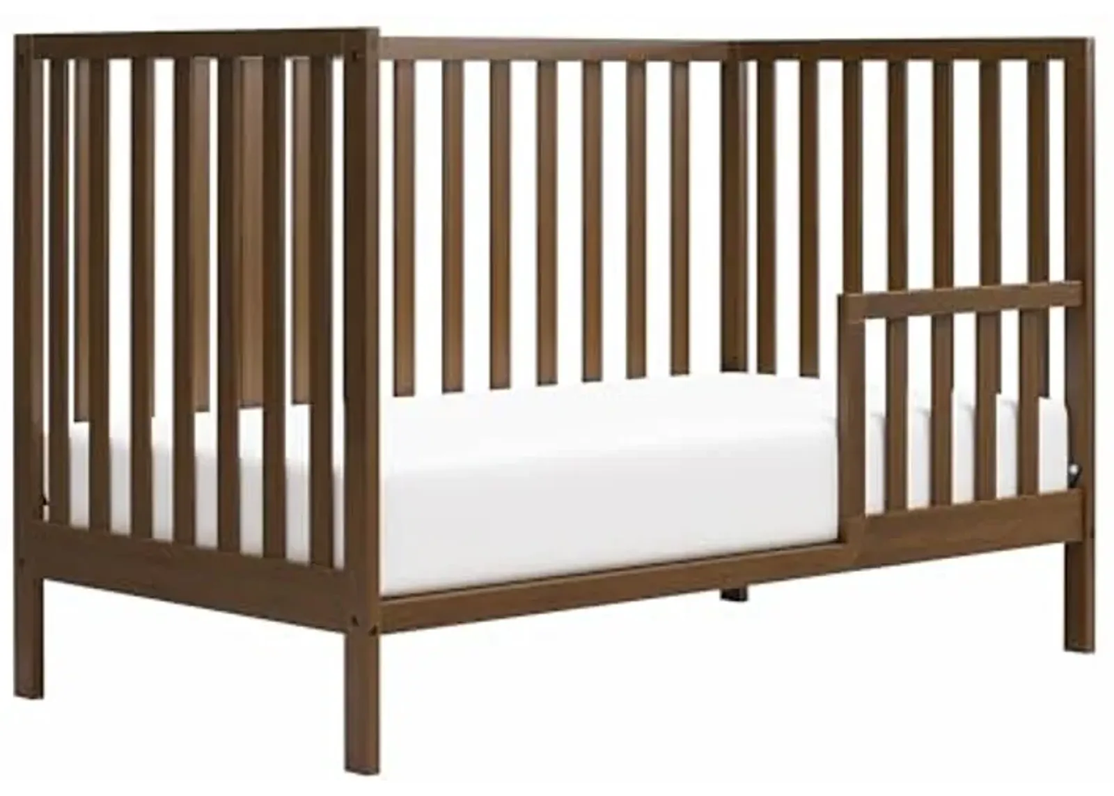 Baby Relax Ema Toddler Rail for 3-in-1 Convertible Crib, Walnut