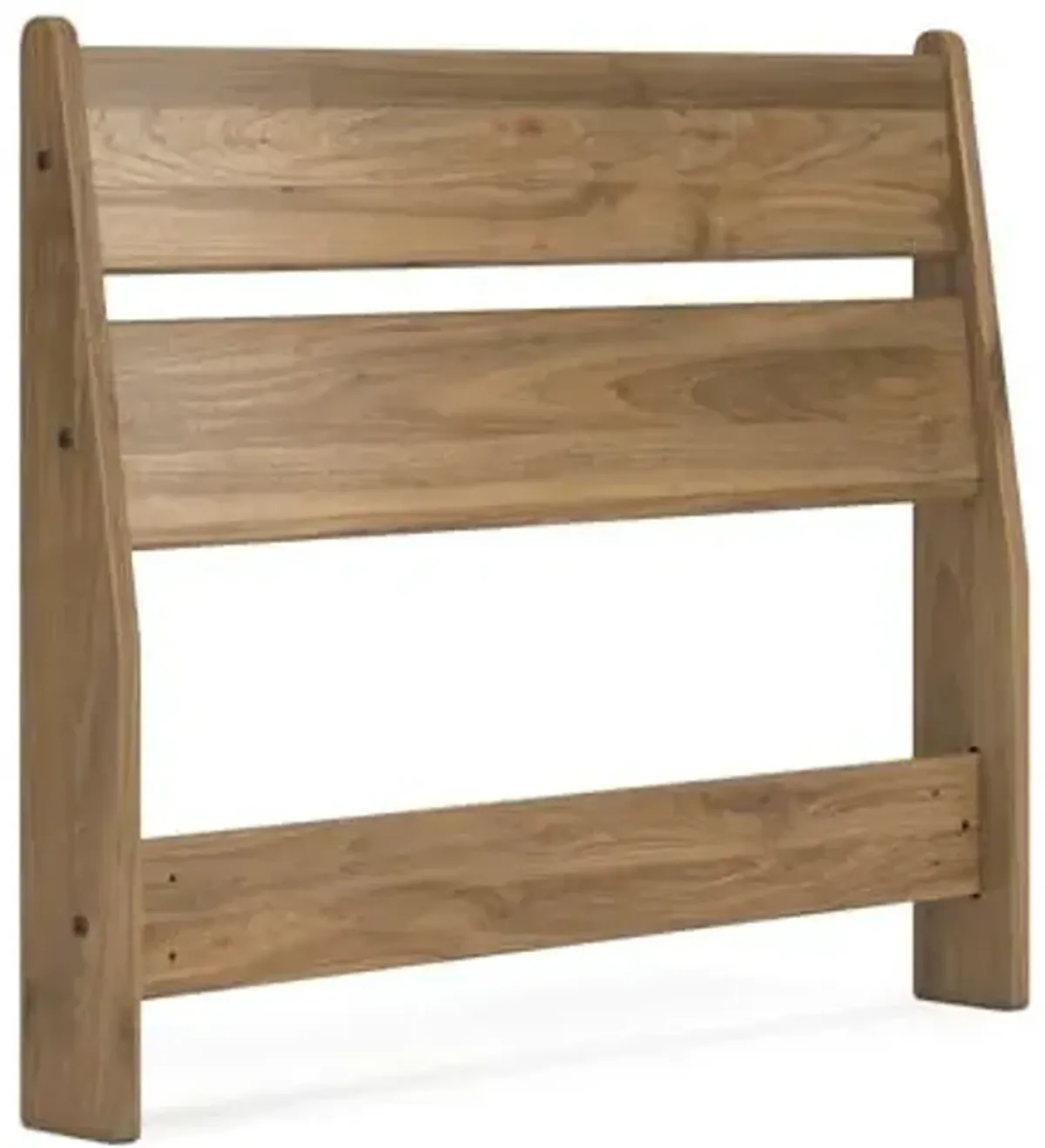 Signature Design by Ashley Deanlow Rustic Panel Headboard, Twin, Light Brown