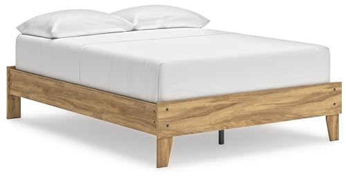 Signature Design by Ashley Bermacy Full Bed Platform, Light Brown