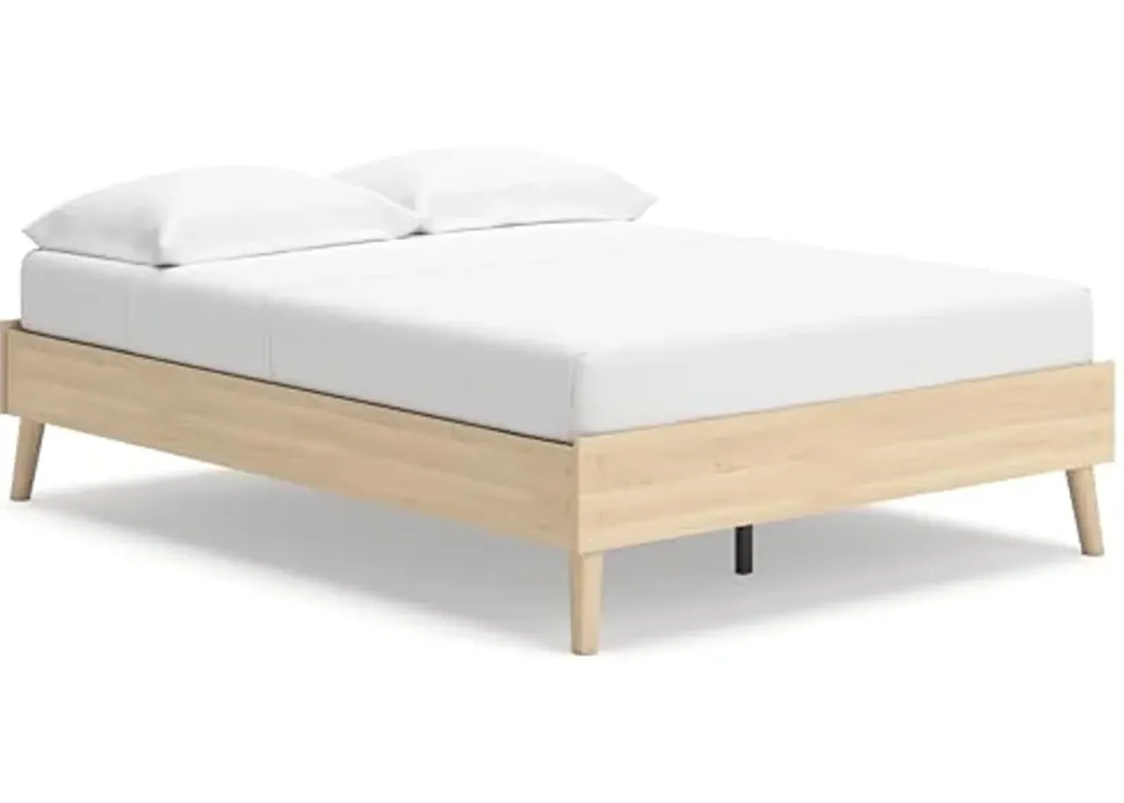 Signature Design by Ashley Cabinella Full Bed Platform, Light Brown