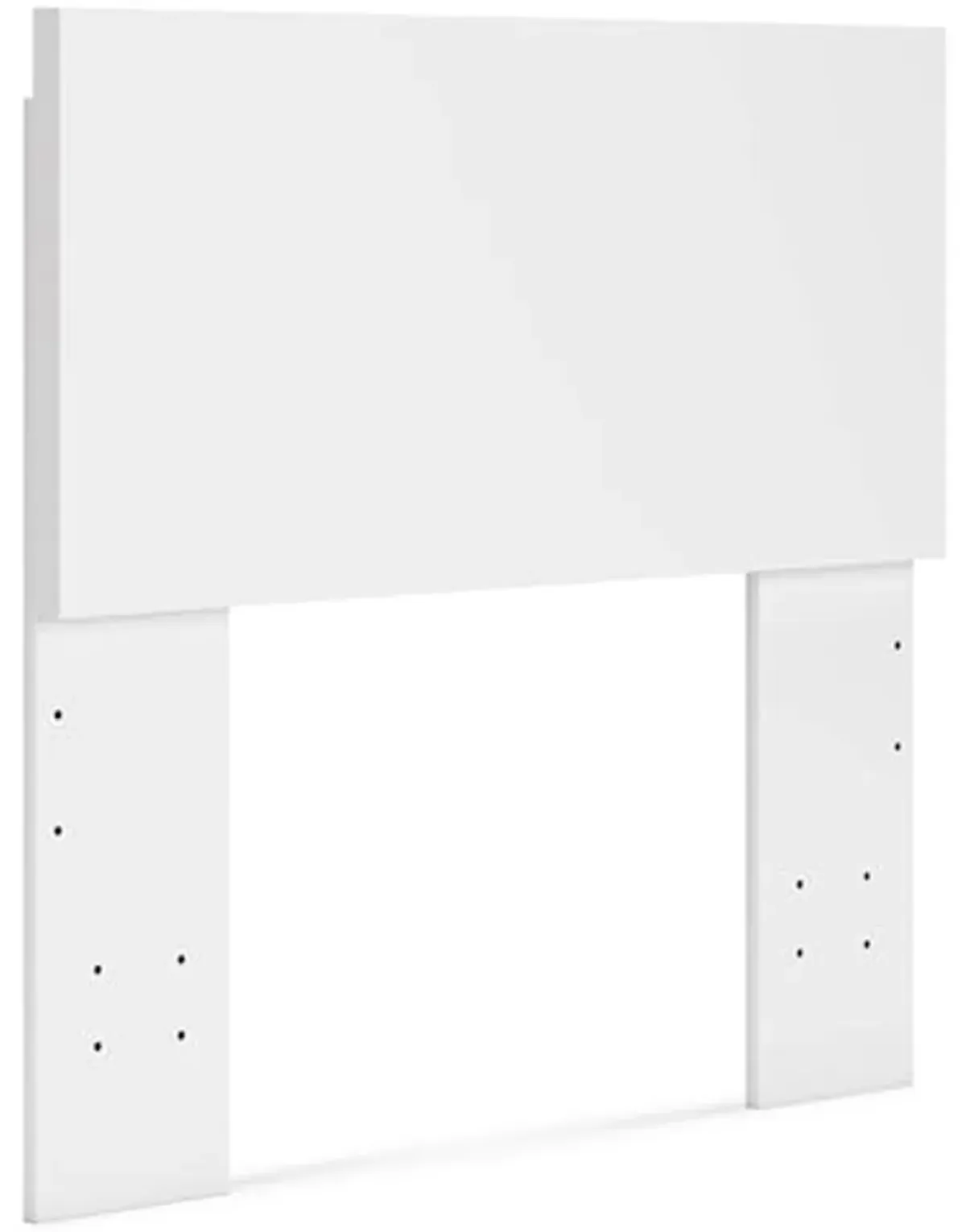 Signature Design by Ashley Onita Contemporary Adjustable Height Panel Headboard for Bedroom, Twin, White