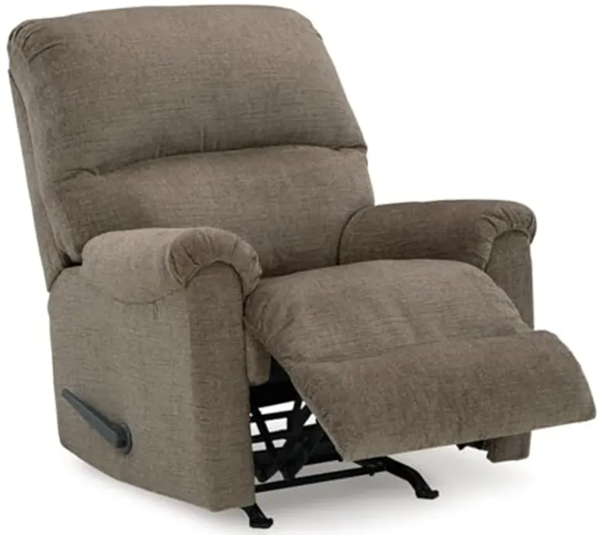 Signature Design by Ashley Stonemeade Casual Manual Rocker Recliner, Dark Brown